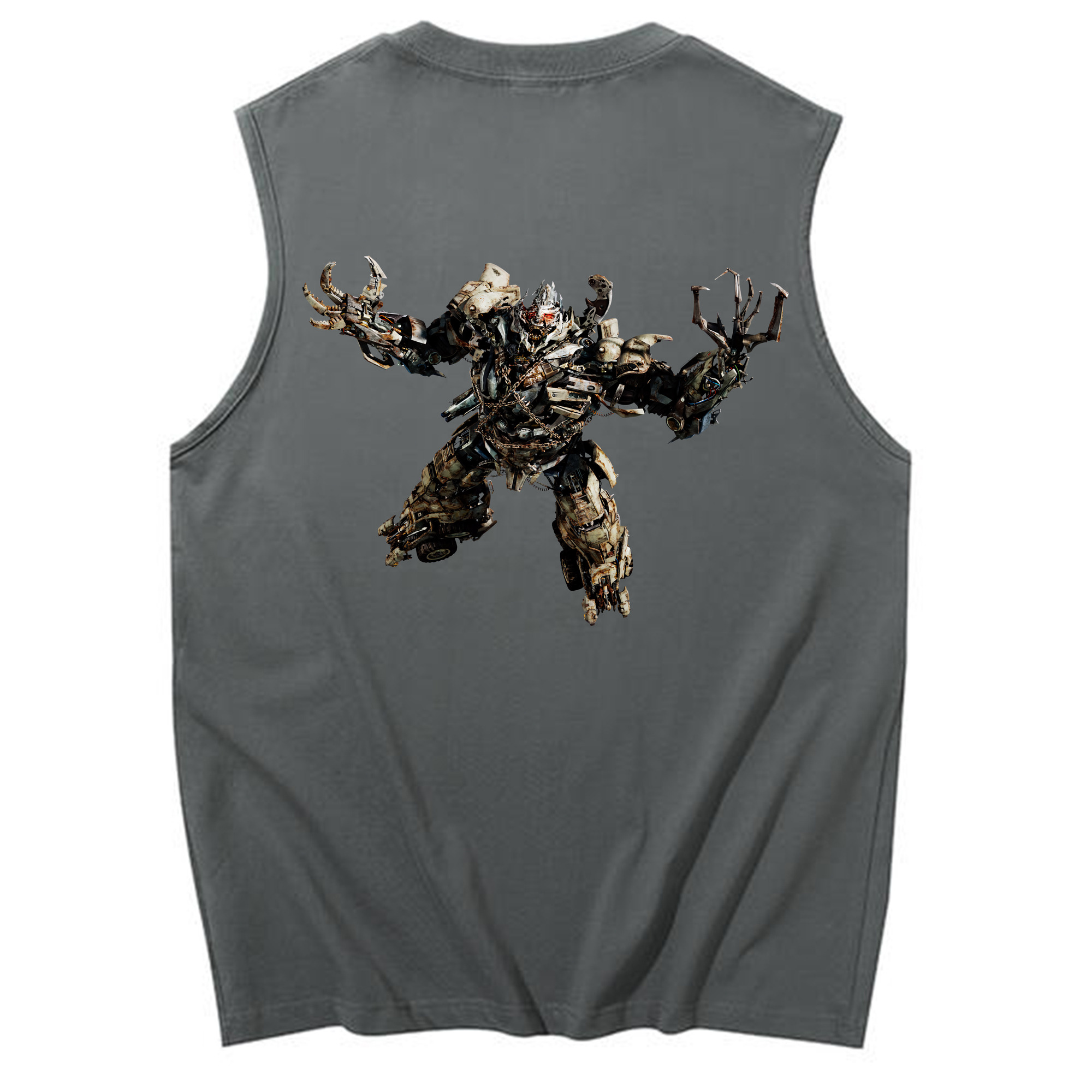 （画像用） Transformers トランスフォーマー コットン100％タンクトップ（背面プリント）